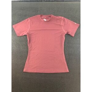 Badger Sport Youth XL Pink Polyester Spandex Athletic T-Shirt‎ Short Sleeve Top